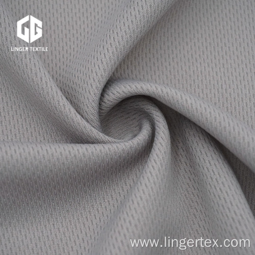 100%Polyester Bird Eye Mesh Fabric For Ball Uniform